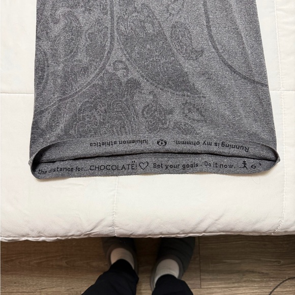 lululemon athletica Gray Short Sleeve Tee - Picture 2 of 3